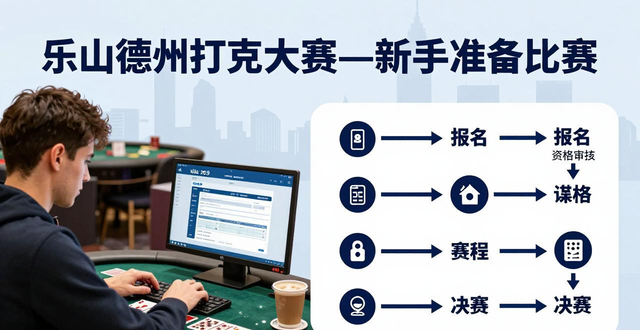 乐山德州扑克大赛报名攻略 赛制规则新手老手必看