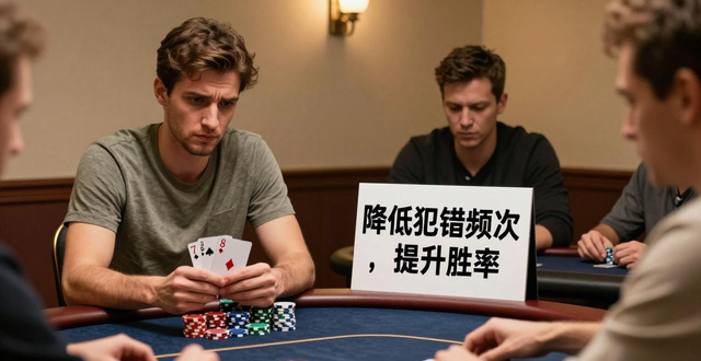 德州扑克新手快速入门提高胜率的关键技巧