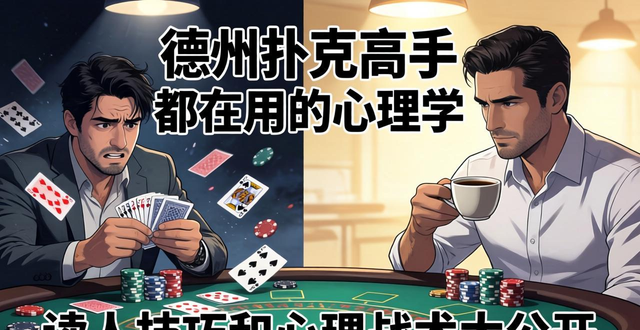 德州扑克高手都在用的心理学：读人技巧和心理战术大公开