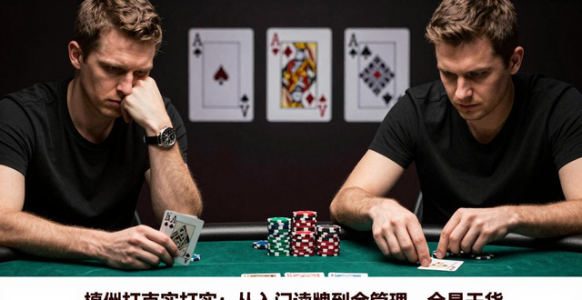 德州扑克实打实：从入门读牌到资金管理，全是干货