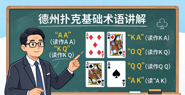德州扑克术语怎么读？常见牌面发音教学，让你一秒变专业