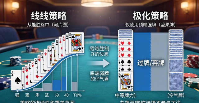 德州扑克线性策略怎么用 高手手牌范围选择技巧