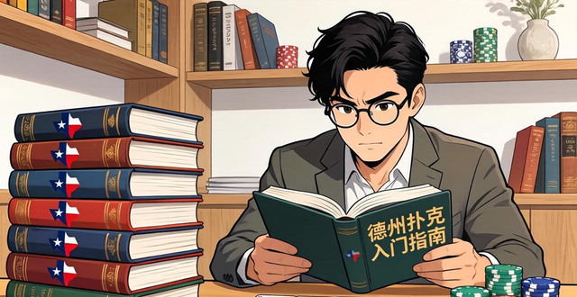 德州扑克新手该看哪些书 过来人分享从入门到进阶的读书建议