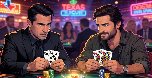 德州扑克两人都是对子怎么打 判断大小与下注技巧