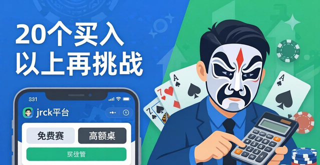 jrck德州扑克怎么提高读牌和胜率？新手必学的资金管理技巧