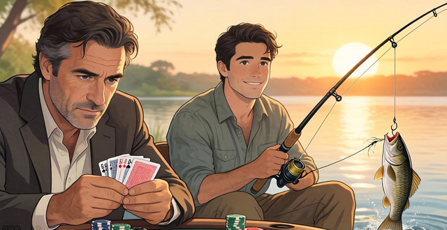 钓鱼扑克德州：耐心与策略的相通之道