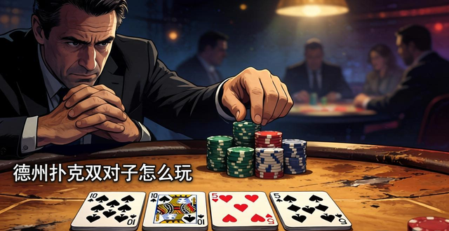 德州扑克双对子怎么玩：看似很强实则暗藏玄机，新手老手区别在这
