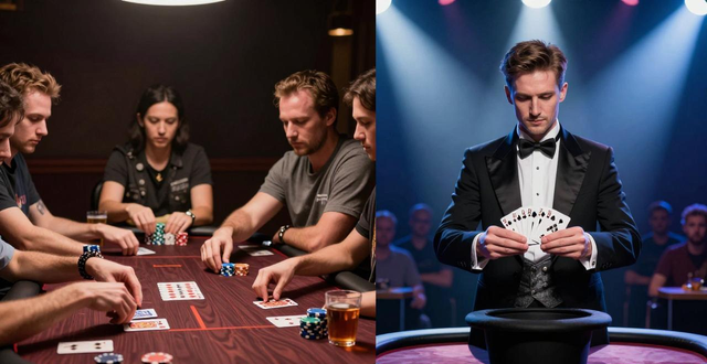 扑克牌魔术手法能用在德州扑克赢钱吗 老玩家说实话