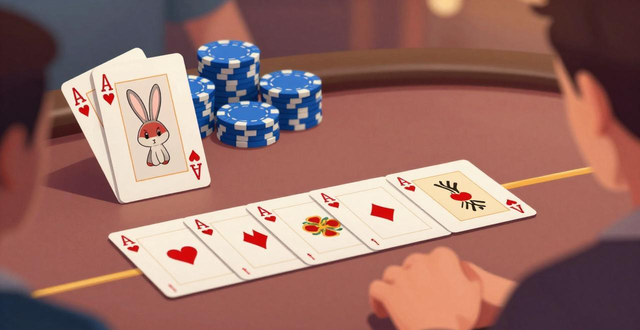 德州扑克红色兔子是什么？红心A的昵称与实战技巧