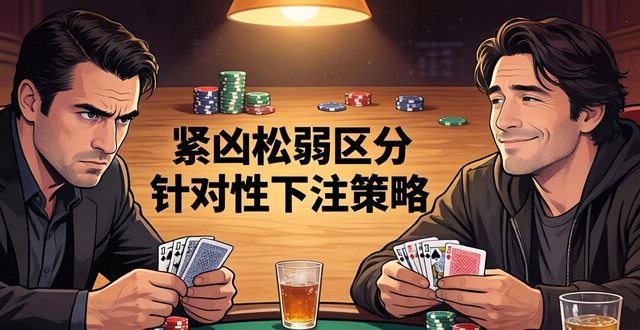 德州扑克玩家类型分析：紧凶松弱怎么区分？实战应对策略