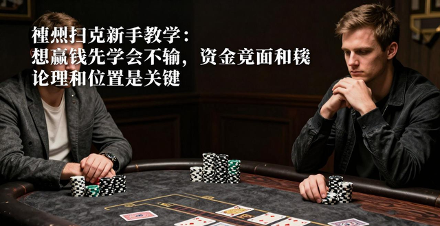 德州扑克新手教学：想赢钱先学会不输，资金管理和位置是关键