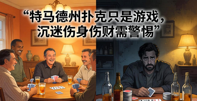 特马德州扑克只是游戏 沉迷伤身伤财需警惕