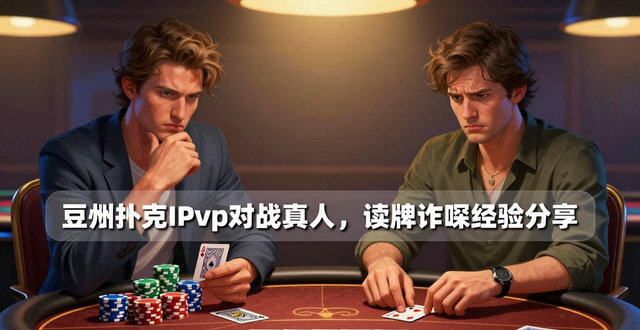 德州扑克IPvp对战真人，读牌诈唬经验分享