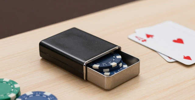 德州扑克烟盒怎么用 装筹码隐蔽技巧