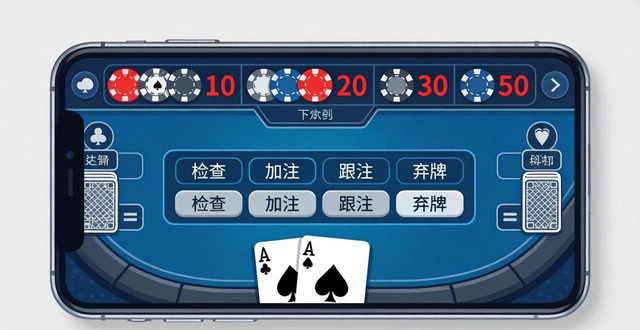 手机德州扑克界面怎么玩 看懂设置与操作技巧