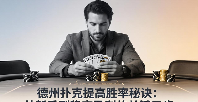 hanz德州扑克 德州扑克提高胜率秘诀:从新手到稳定盈利的关键三步 hanz德州扑克 德州扑克提高胜率秘诀:从新手到稳定盈利的关键三步