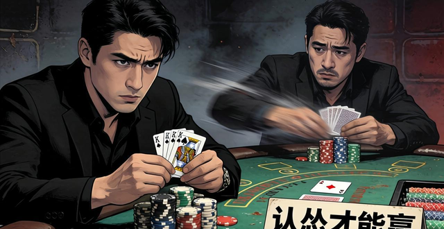 德州国王扑克实战技巧：拿到K牌别上头，学会认怂才能赢