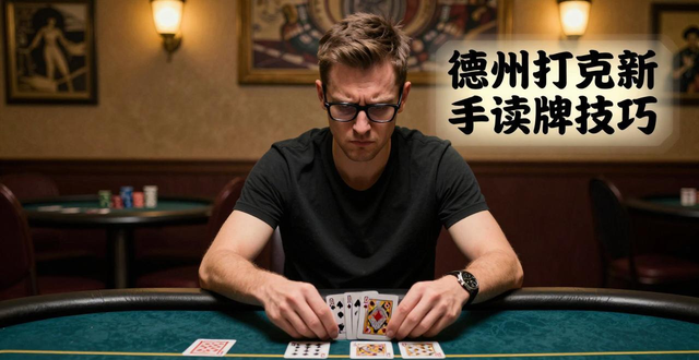 德州扑克新手怎么避免被当兔子宰 老玩家不想你学的反杀技巧