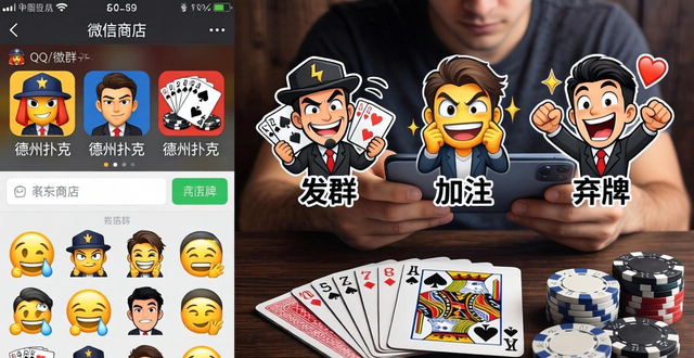 德州扑克小表情使用教程：表情含义与技巧，一学就会