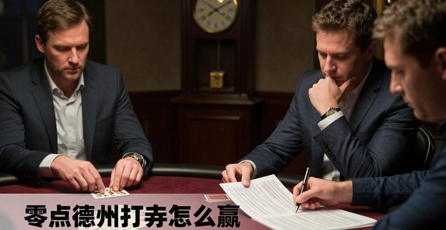 零点德州扑克怎么赢 深夜打牌策略大不同