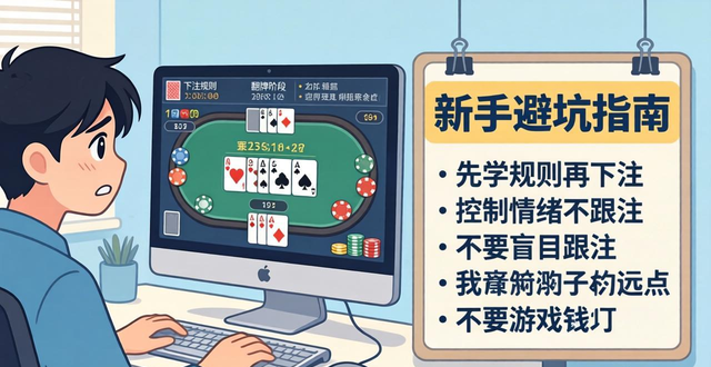 微微德州扑克新手怎么玩 避免输钱的实用技巧