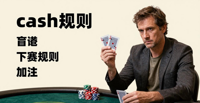 德州扑克cash规则详解：现金局盲注、筹码与牌型大小