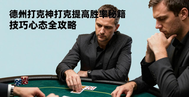 德州扑克神扑克提高胜率秘籍 技巧心态全攻略