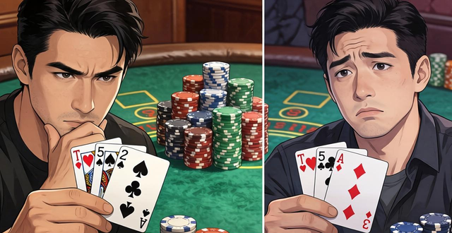 德州扑克高牌怎么玩？只会弃牌亏大了，学会这两招把空气牌变盈利