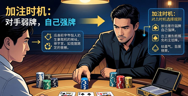 德州扑克加注规则详解：最低加注金额与跟注的区别