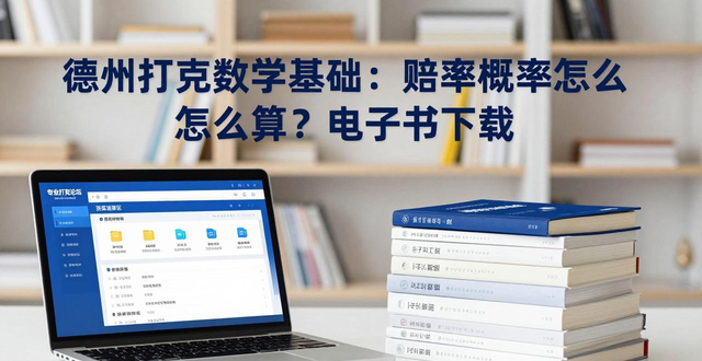 德州扑克数学基础：赔率概率怎么算？电子书下载