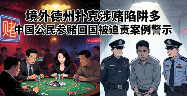境外德州扑克涉赌陷阱多 中国公民参赌回国被追责案例警示