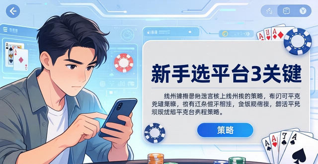 国外德州扑克平台怎么选 新手入门指南线上扑克