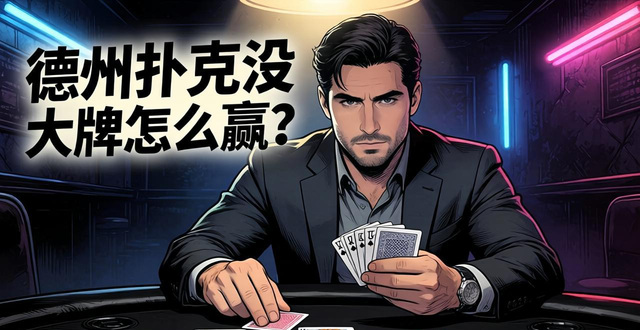 德州扑克没大牌怎么赢?职业玩家七成时间都在这么玩 德州扑克没大牌怎么赢?职业玩家七成时间都在这么玩