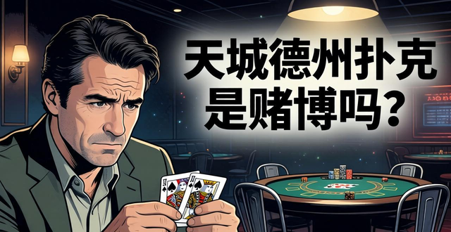 天城德州扑克是赌博吗？怎么才能赢钱？输了咋办