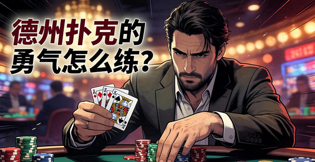 德州扑克的勇气怎么练?分清勇气和胆量,敢下注也敢弃牌才是真水平 德州扑克的勇气怎么练?分清勇气和胆量,敢下注也敢弃牌才是真水平