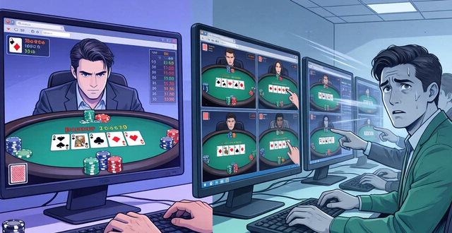 德州扑克多开技巧:如何同时玩多桌提高盈利 德州扑克多开技巧:如何同时玩多桌提高盈利