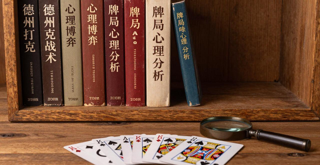 有什么好的德州扑克书 新手入门到进阶提高实战技巧