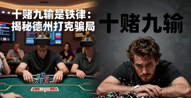 热点爆料德州扑克:网上平台骗局揭秘,别再当它是智力竞技了 热点爆料德州扑克:网上平台骗局揭秘,别再当它是智力竞技了