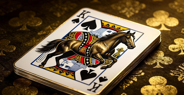 马图案德州扑克寓意胜利 哪里能买