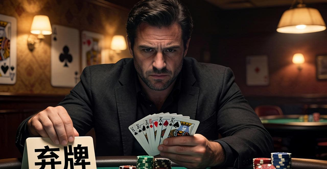 德州扑克弃牌技巧 极限逃脱怎么判断该弃牌