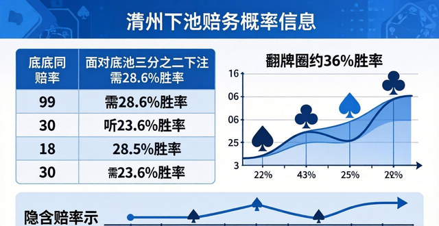 德州扑克图示：一看就懂的位置图与范围图，新手快速入门