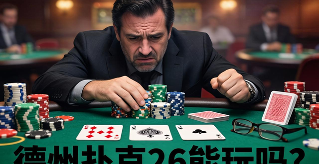 德州扑克26能玩吗？只有这2种情况可以入池