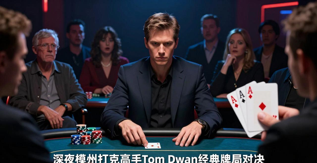 深夜德州扑克高手tomdwan打法深度解析，为何他的诈唬总能成功