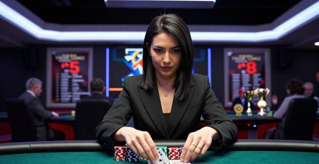 ayaka德州扑克打法教学 看她如何用激进偷盲和精准诈唬赢牌