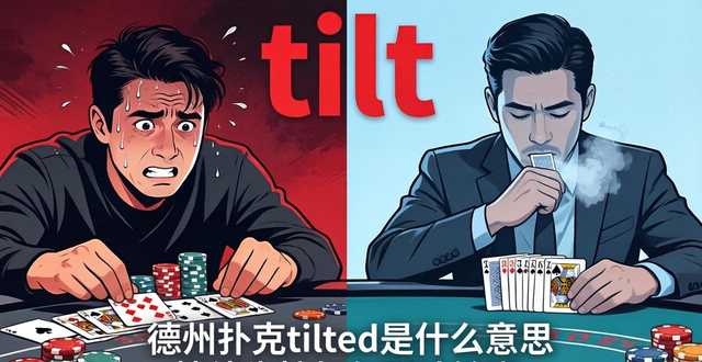 德州扑克tilted是什么意思 情绪失控如何影响输赢 德州扑克tilted是什么意思 情绪失控如何影响输赢