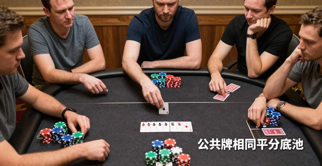德州扑克什么情况分钱 公共牌相同怎么平分底池