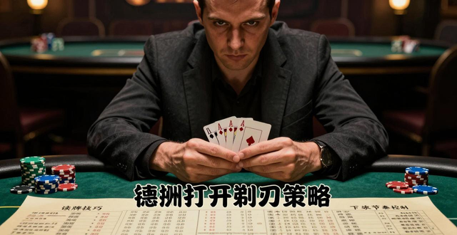 德州扑克剃刀策略：精准剥削对手漏洞，持续盈利的核心心法