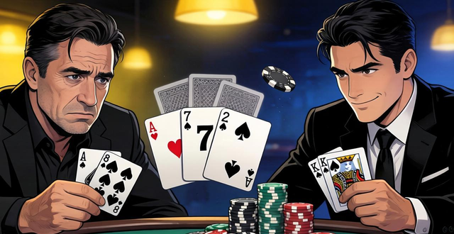 德州扑克KR攻略：踢脚什么意思？顶对大小决定输赢