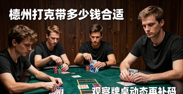 德州扑克带多少钱合适 新手现金桌买入指南