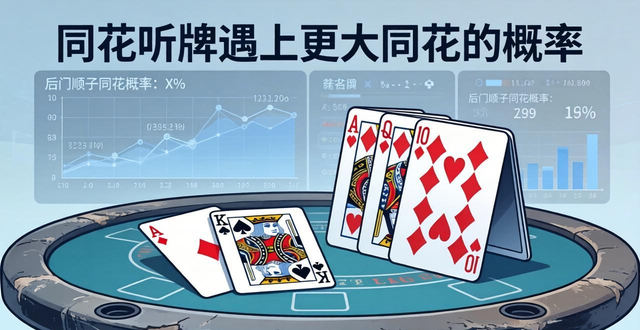 德州扑克冷门概率 后门顺子同花真实赔率揭秘